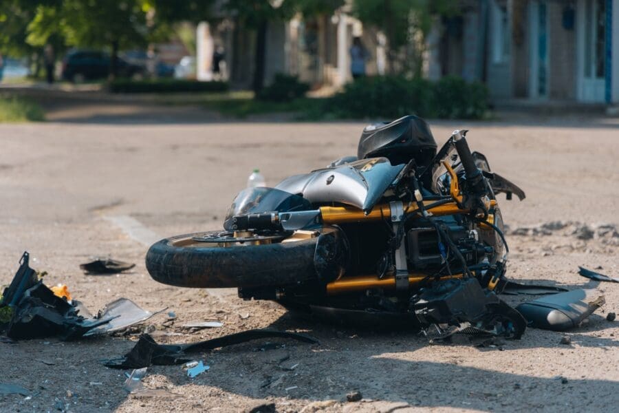 motorcycle accident 900x600 - Motorcycle Safety From Your Louisville Personal Injury Attorney