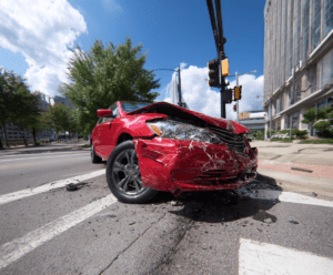 Louisville, Kentucky car accident after a crash