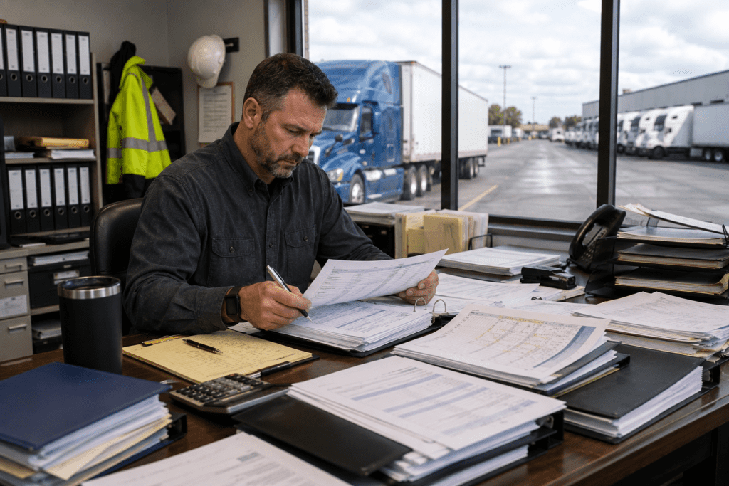 On-Site Comprehensive FMCSA Investigation Explained | Louisville Truck Accident Lawyer