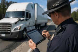 Learn what an ISS score means and how inspection selection can reflect a trucking company’s safety history.