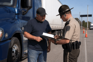 A Louisville truck accident lawyer explains what commercial drivers should expect during a roadside inspection and why inspection history matters.